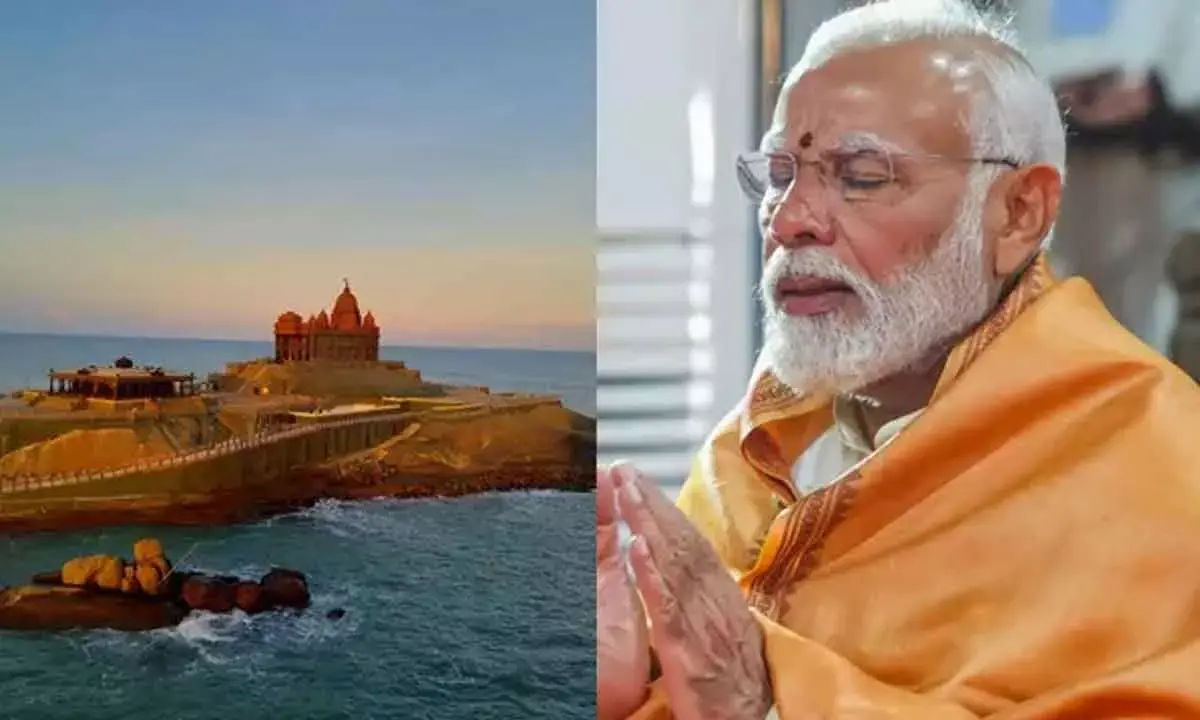 PM Modi's Meditation at Vivekananda Rock Memorial and 45-Hour Fast