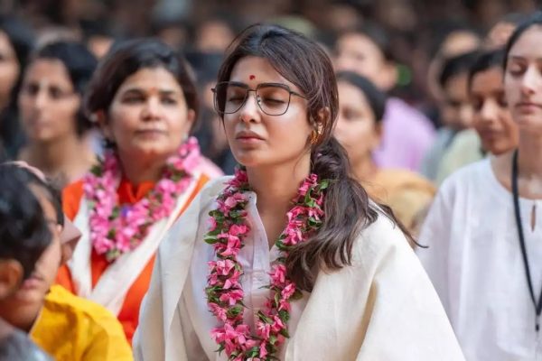 Actress Samantha's Transformation: A Spiritual Journey at the Ashram