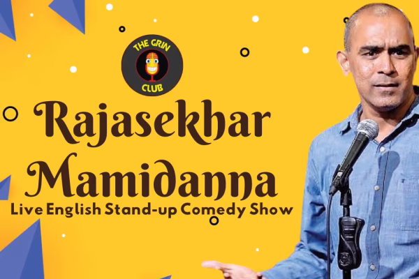Event Announcement: Rajasekhar Mamidanna - Live Standup Comedy