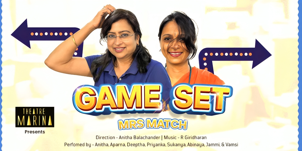 Experience the Laughs at "Game Set, Mrs. Match"!