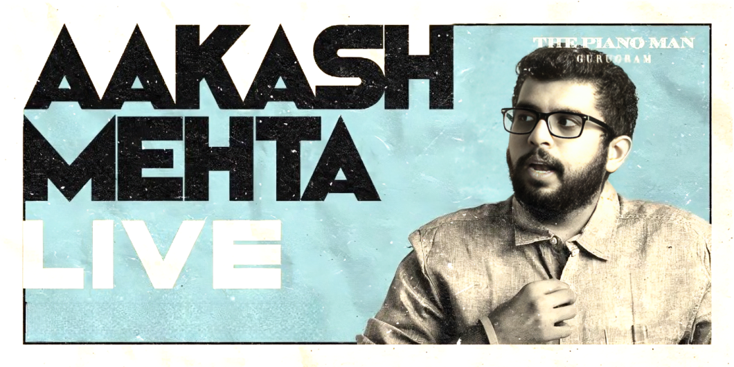 Experience Aakash Mehta Live! Join us for a hilarious stand-up comedy show in Chennai from July 24 to August 11, 2024