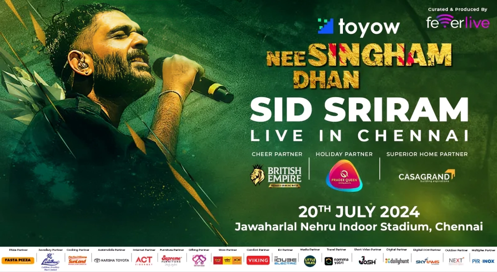 Sid Sriram Live in Concert - Chennai