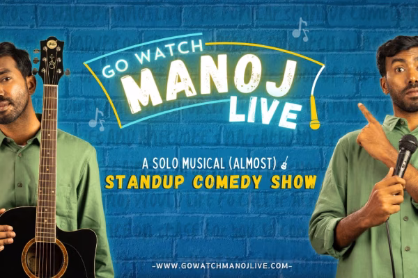 GO WATCH MANOJ LIVE Ft. MANOJ PRABAKAR - Comedy Show in Chennai
