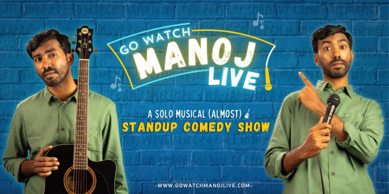 GO WATCH MANOJ LIVE Ft. MANOJ PRABAKAR - Comedy Show in Chennai