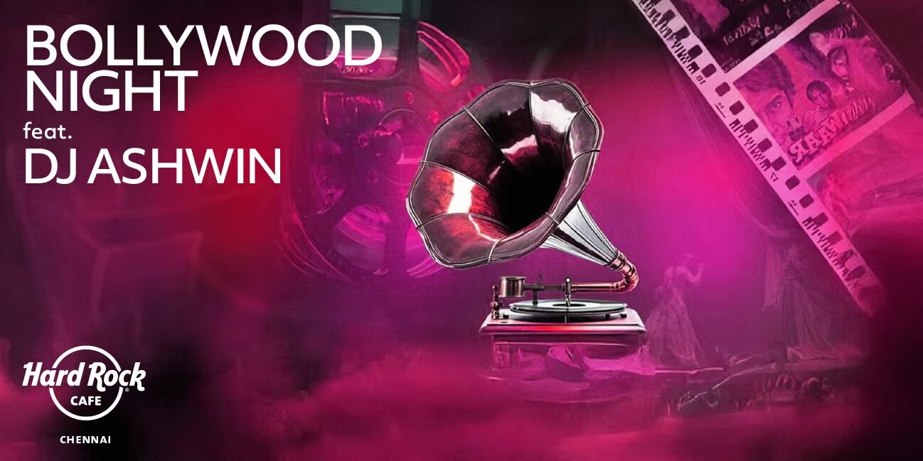 Bollywood Night ft. DJ Ashwin | 05 Mar 2025 | Hard Rock Cafe, Chennai