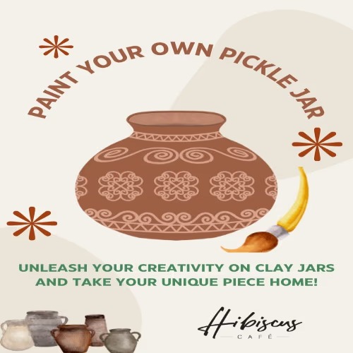 Terracotta Painting | 30 Mar 2025 | Hibiscus Cafe, Chennai