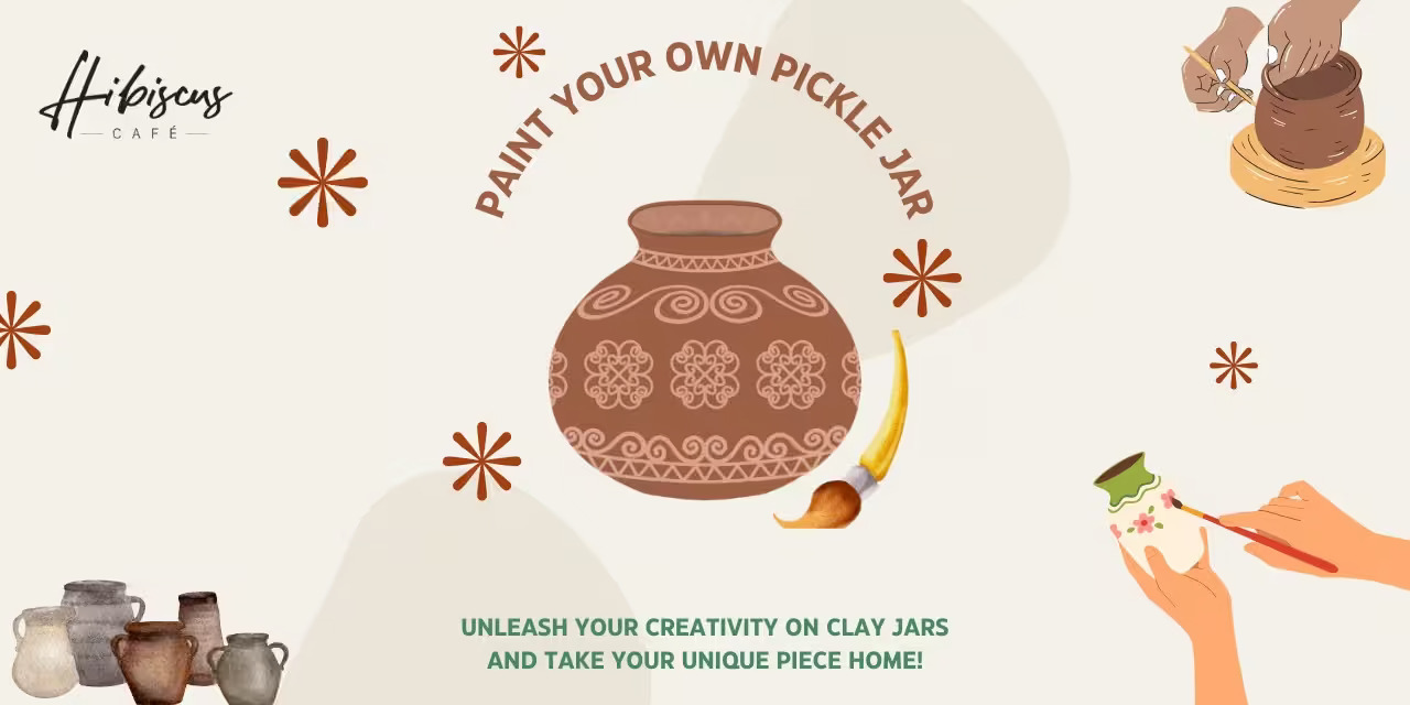 Terracotta Painting | 30 Mar 2025 | Hibiscus Cafe, Chennai