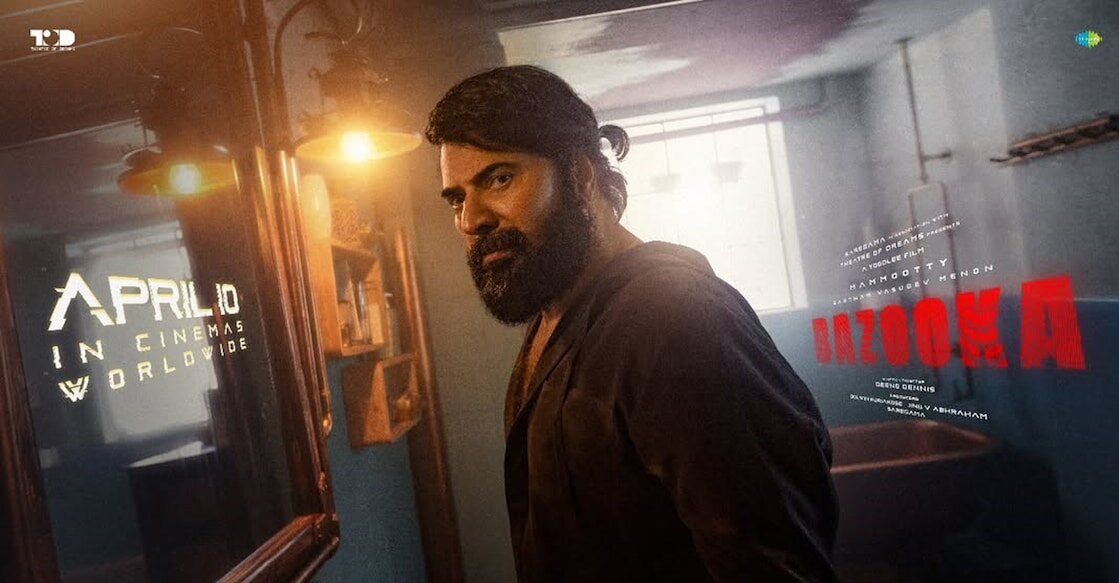 Bazooka: Mammootty & Gautham in Malayalam Thriller (10 Apr 2025)