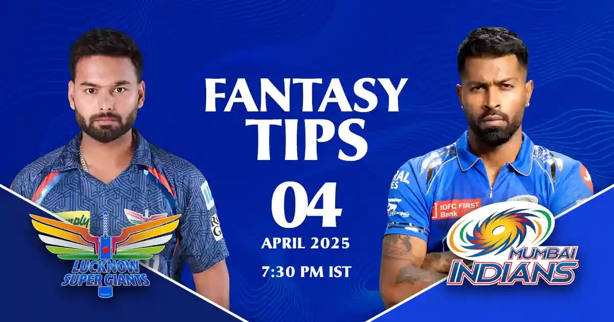 Match 16: LSG vs MI | Apr 4, 2025 | Lucknow