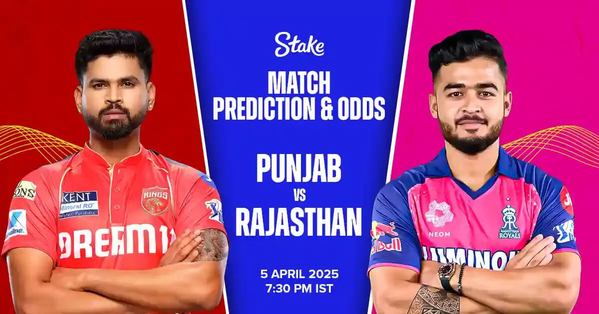 PBKS vs RR | Apr 5, 2025 | New Chandigarh