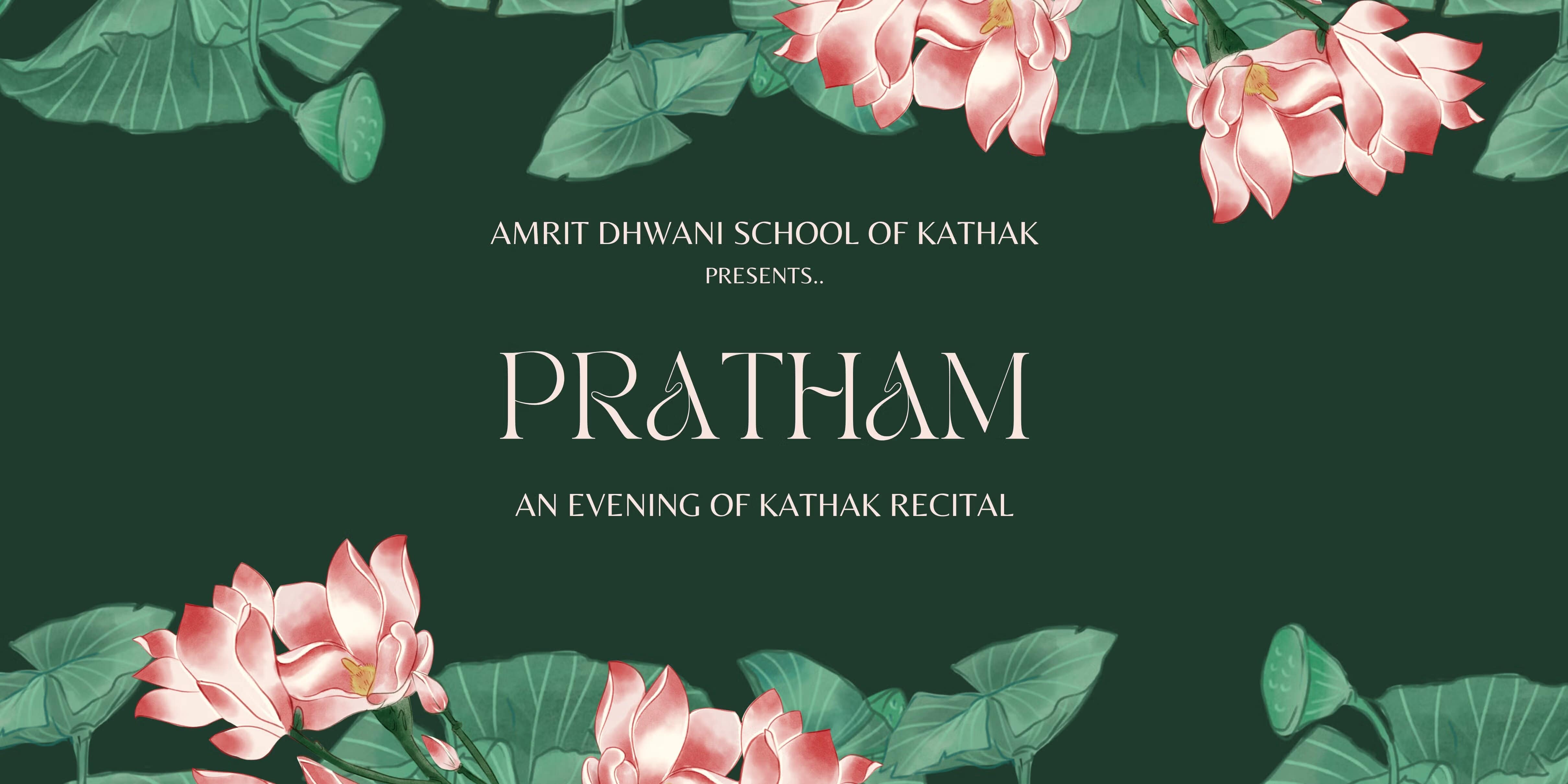 PRATHAM – Kathak Recital | 20 Apr 2025, Chennai