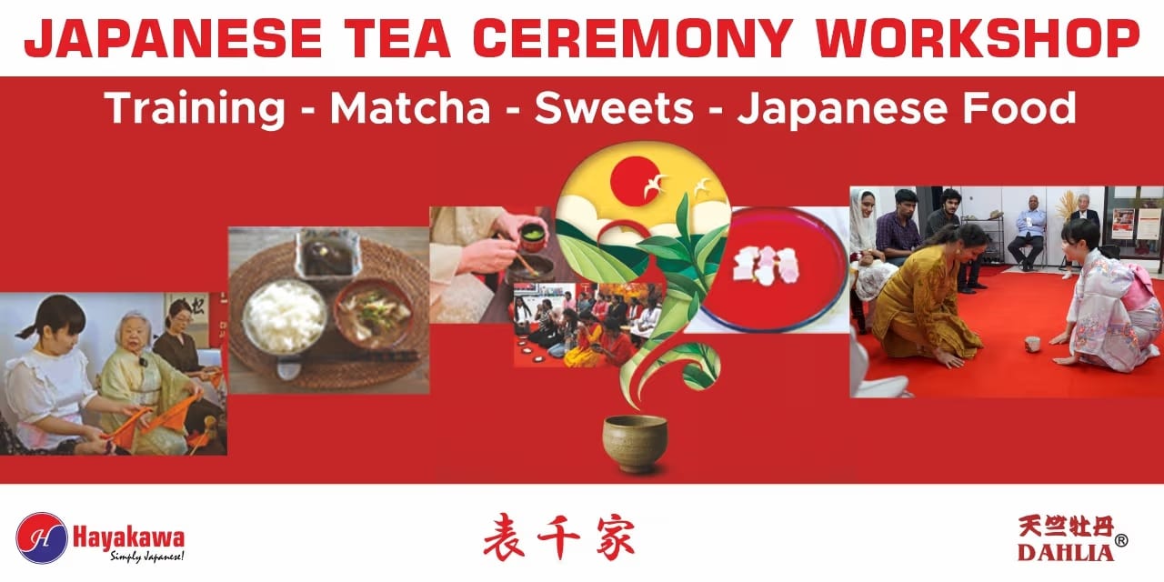 Tea Ceremony Workshop – Chennai – 5 May 2025
