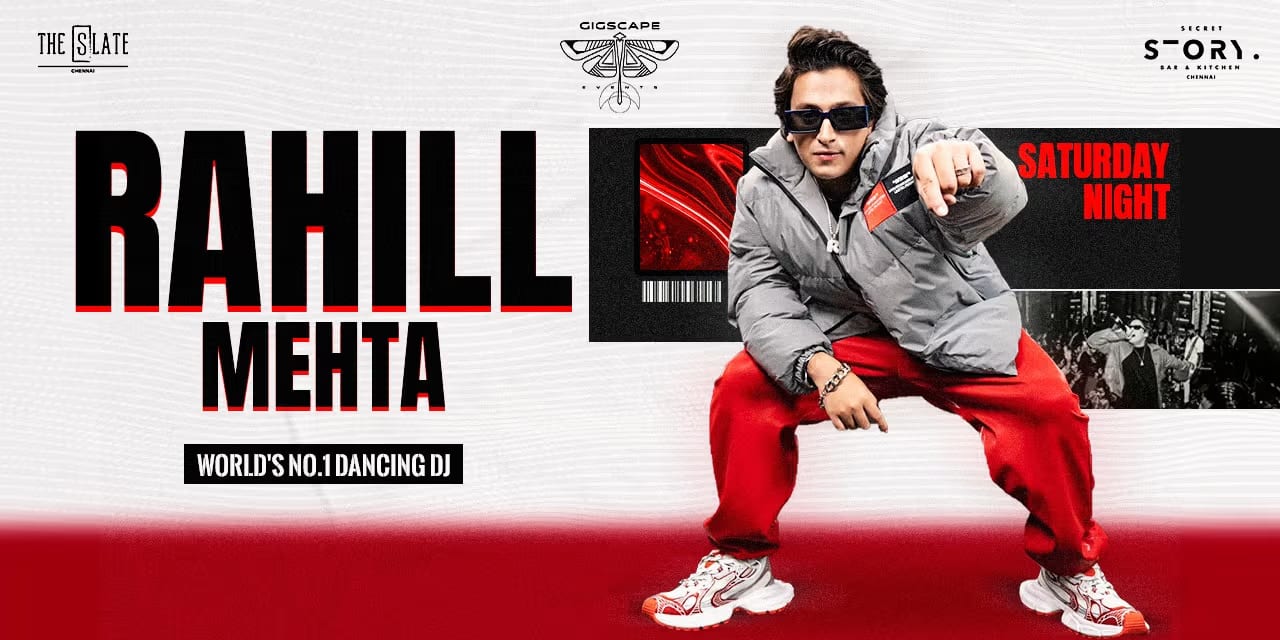 Rahill Mehta Live | Chennai | May 10, 2025