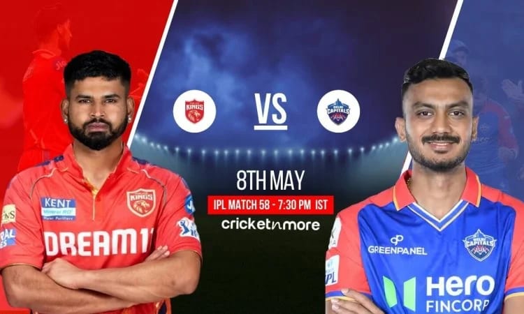 PBKS vs DC Preview – May 8, 2025, Dharamshala