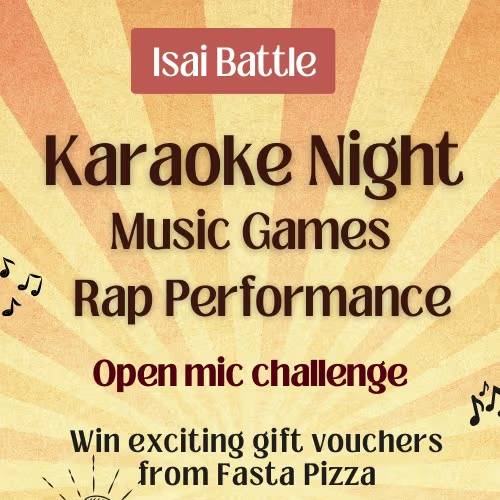 Isai Battle – Karaoke Night | June 7, 2025 | Chennai