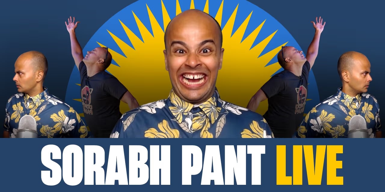 Sorabh Pant Live – June 6, 2025 – Trinity Studio, Chennai