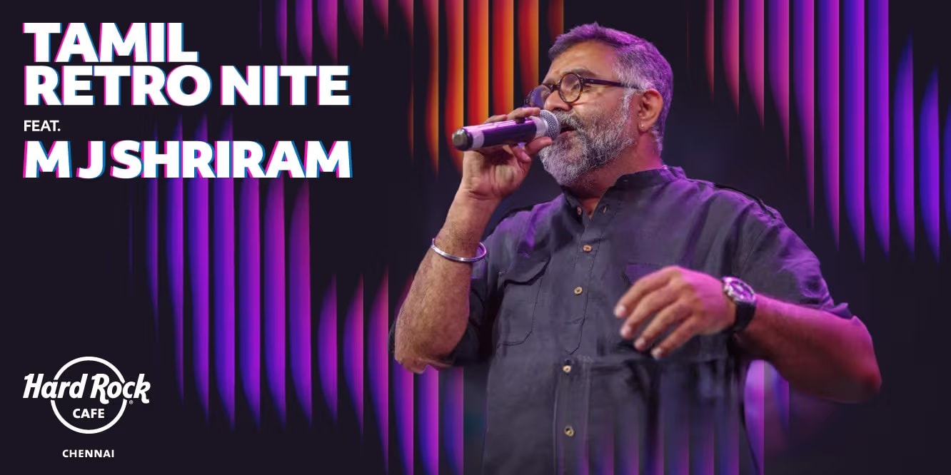 Tamil Retro Nite Ft. MJ Shriram – Live in Chennai | June 13, 2025