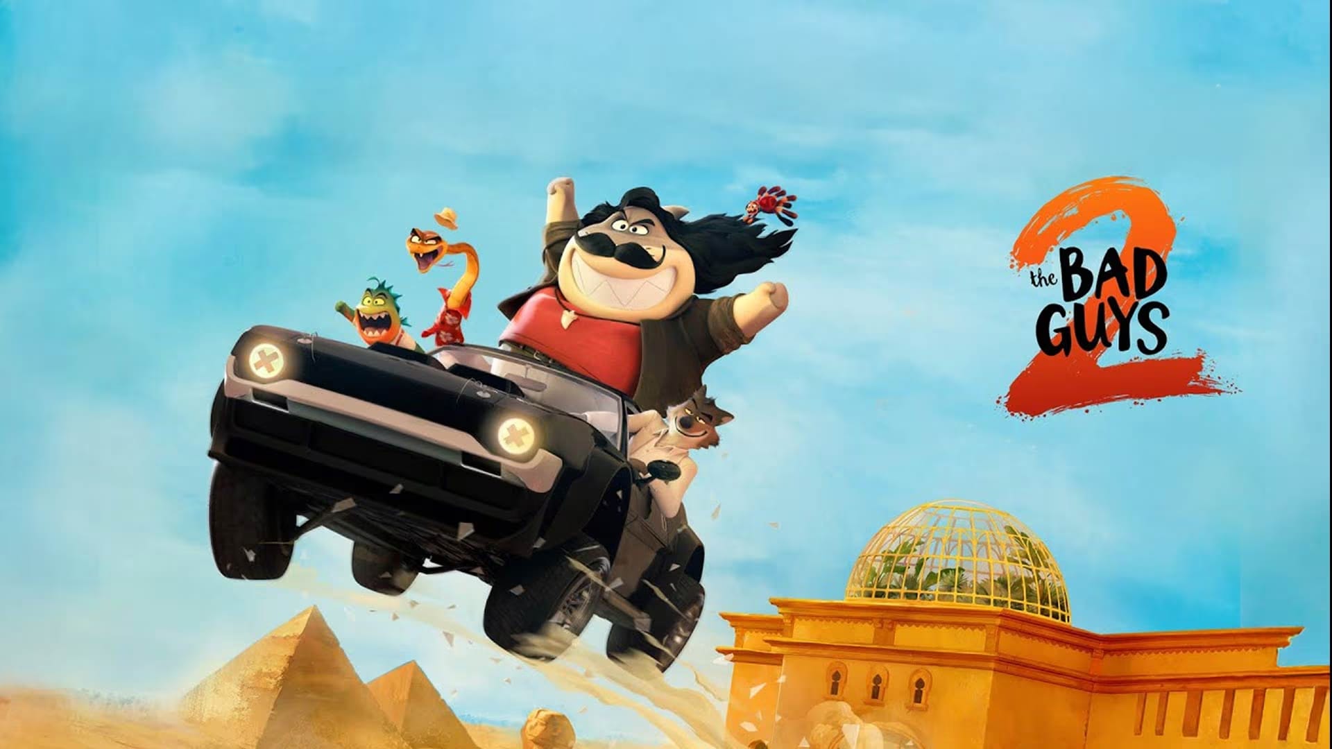 The Bad Guys 2 – 3D Comedy-Crime | Aug 1, 2025