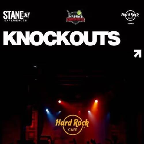 Knockouts – Afterdark | July 5, 2025, Chennai