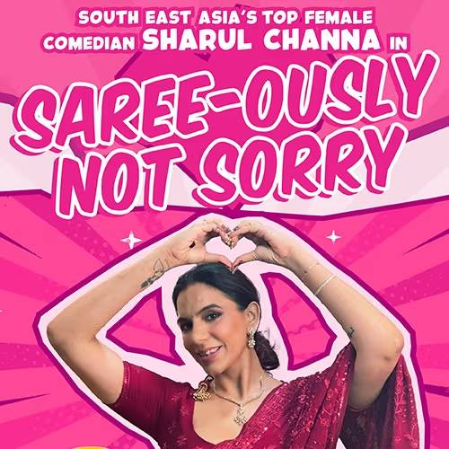 Saree-ously Not Sorry – Sharul Channa Live | July 26, 2025, Chennai