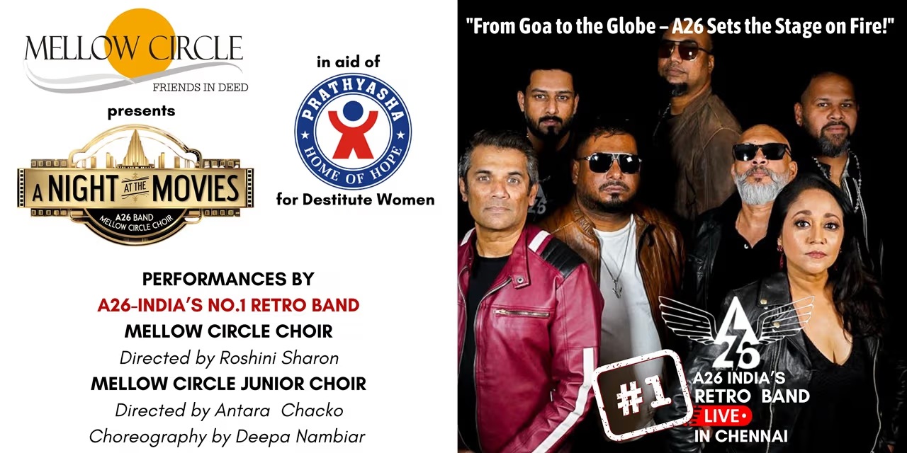 A Night at the Movies – Aug 3, 2025, Sir Mutha Hall Chennai