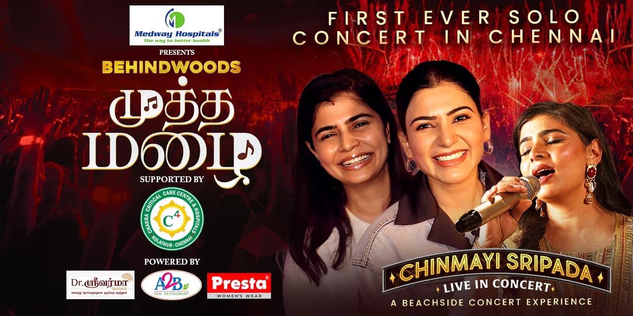 Muththa Mazhai Concert Ft. Chinmayi – Chennai, Aug 2, 2025