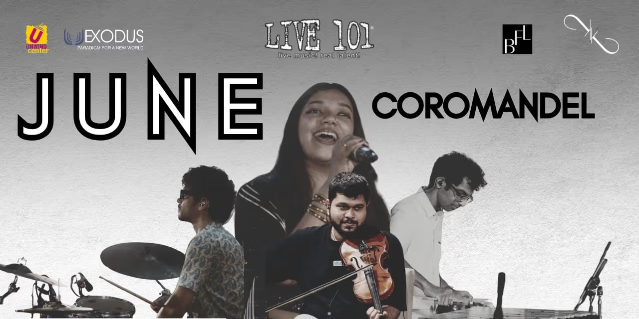 June Coromandel Live – July 19, 2025 | Kreate By Kraft, Chennai
