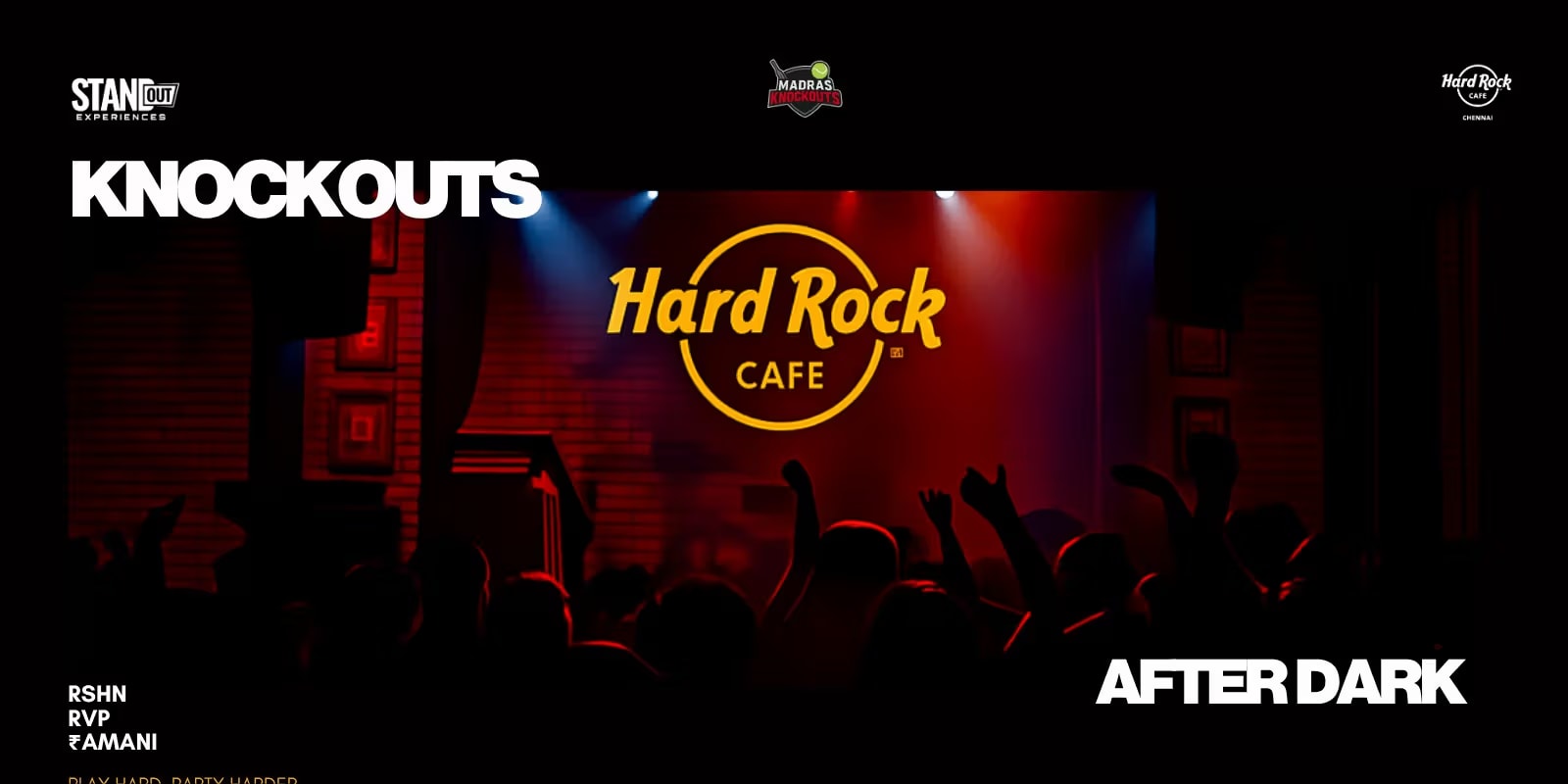 Knockouts – Afterdark | July 5, 2025, Chennai