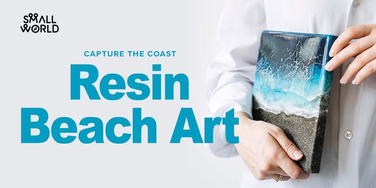 Resin Beach Art Workshop | 6 July 2025 | Dices and Drama, Kilpauk (Chennai)