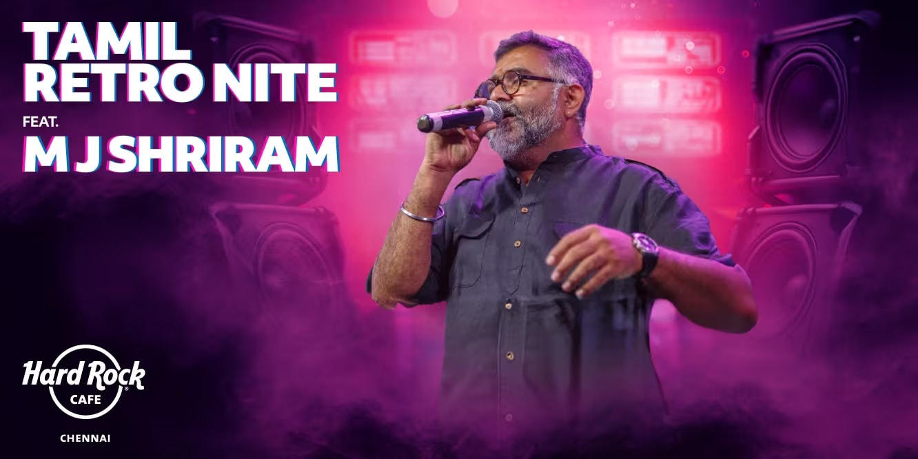 Tamil Retro Nite Ft. MJ Shriram | 11 July 2025, Chennai
