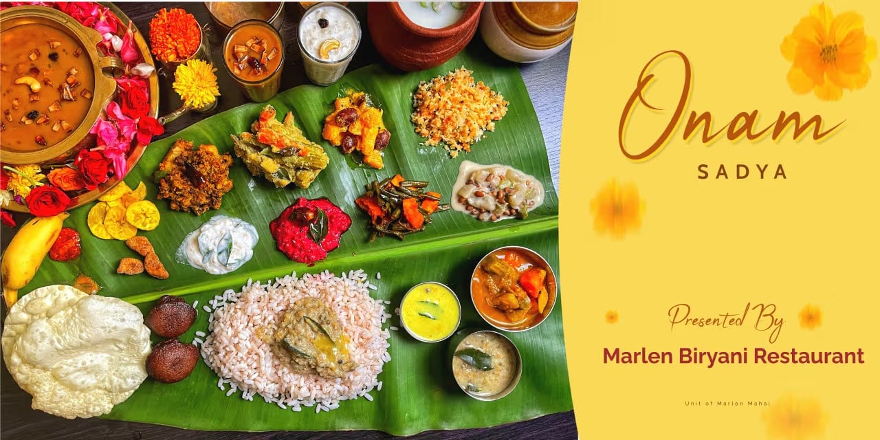 Onam Sadya 2025 · Marlen Mahal Kilpauk, Chennai · Sept 5