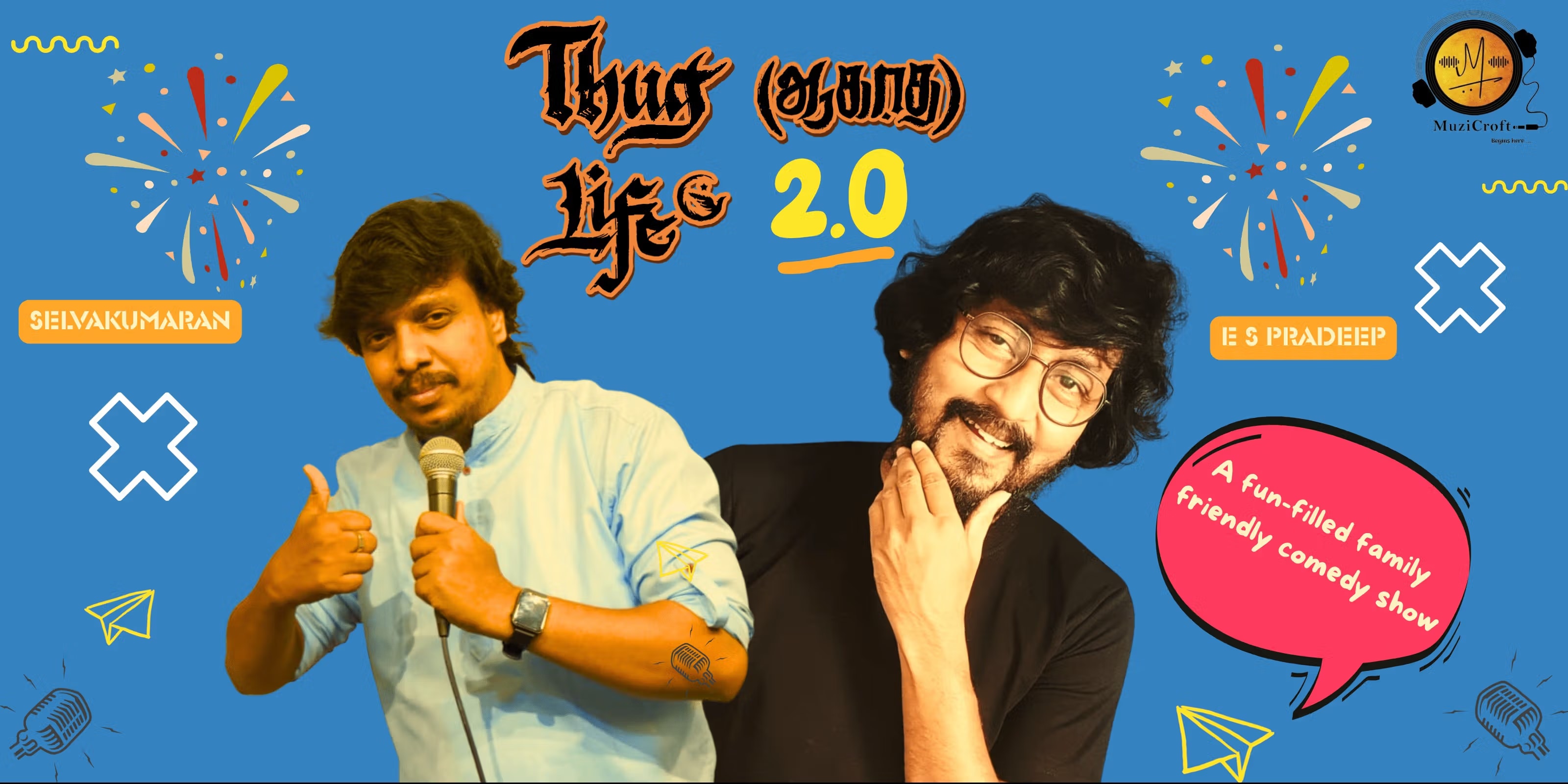 Thug Aagadha Life – Tamil Comedy Show | Chennai Aug 24, 2025