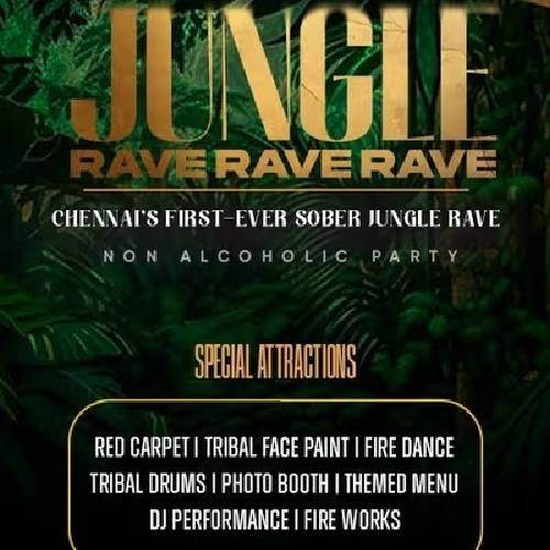 Jungle Rave 2025 | Sep 13 · Chennai · Noci Café