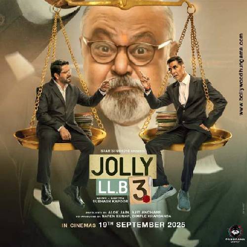 Jolly LLB 3 (2025) | Hindi Comedy-Drama · Sep 19