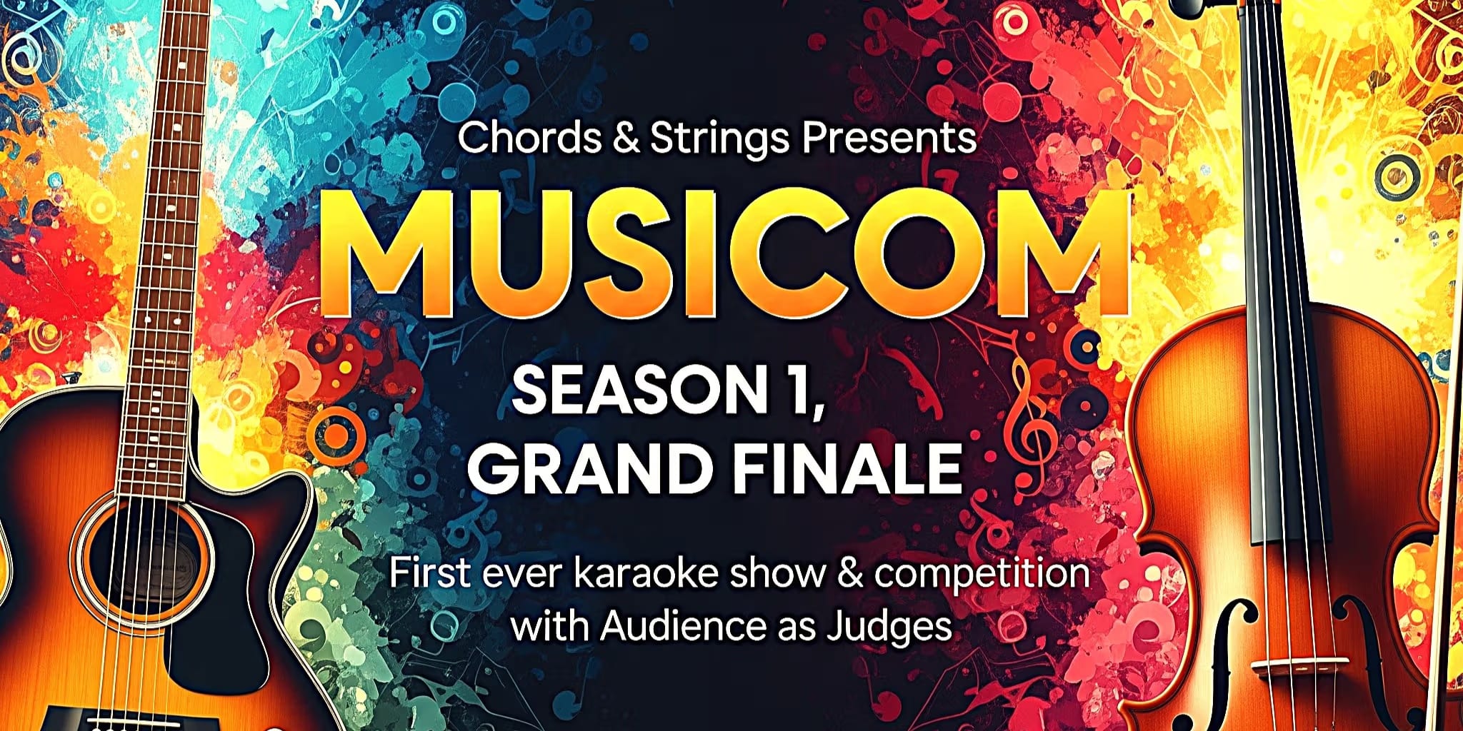 Musicom Finale 2025 | Sep 14 · Chennai · Karaoke Music Show