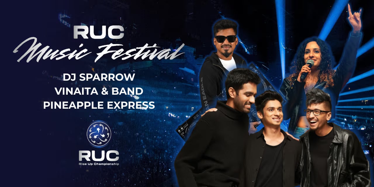 RUC Music Festival | Sep 26–28 2025 Chennai VGP Beach