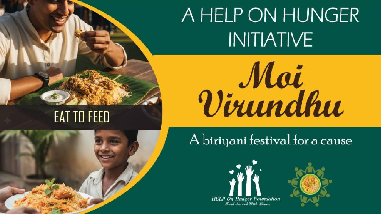Moi Virundhu Community Dining | Chennai – 12 Oct 2025