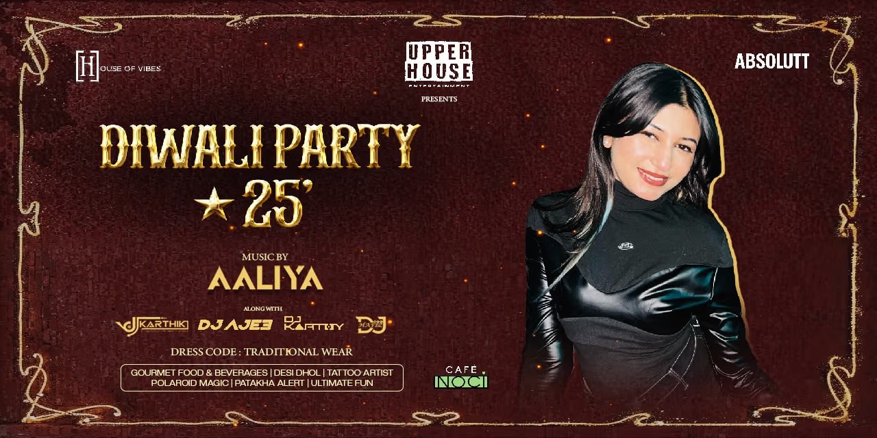 Diwali Party 2025 | Oct 24, 2025 | Cafe Noci, Chennai