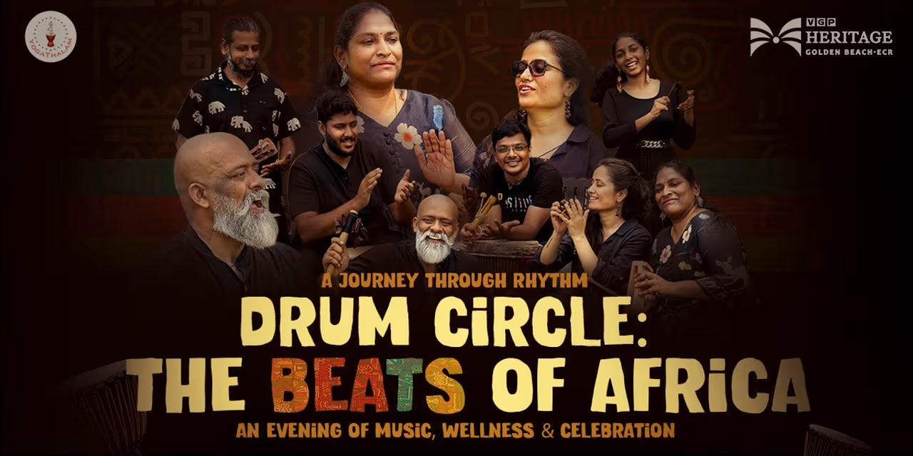 Drum Circle – Africa Beats | Oct 26, 2025 | Chennai