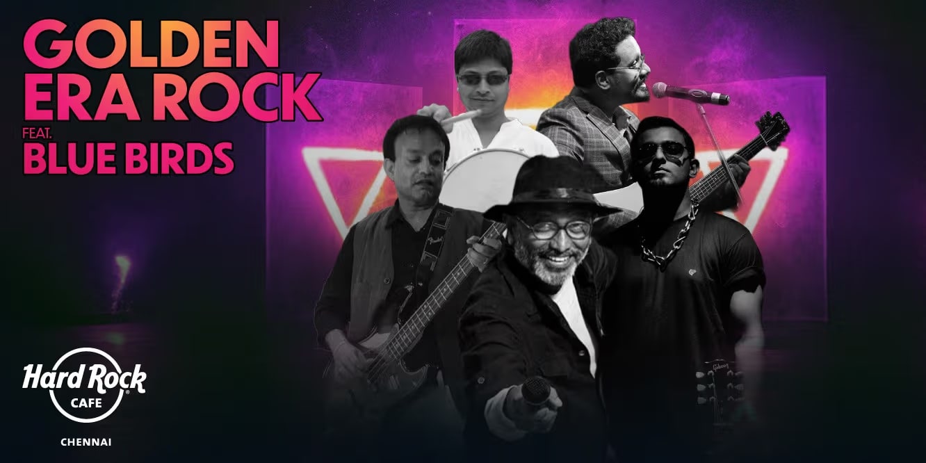 Golden Era Rock ft. Blue Bird | Chennai – Oct 17, 2025