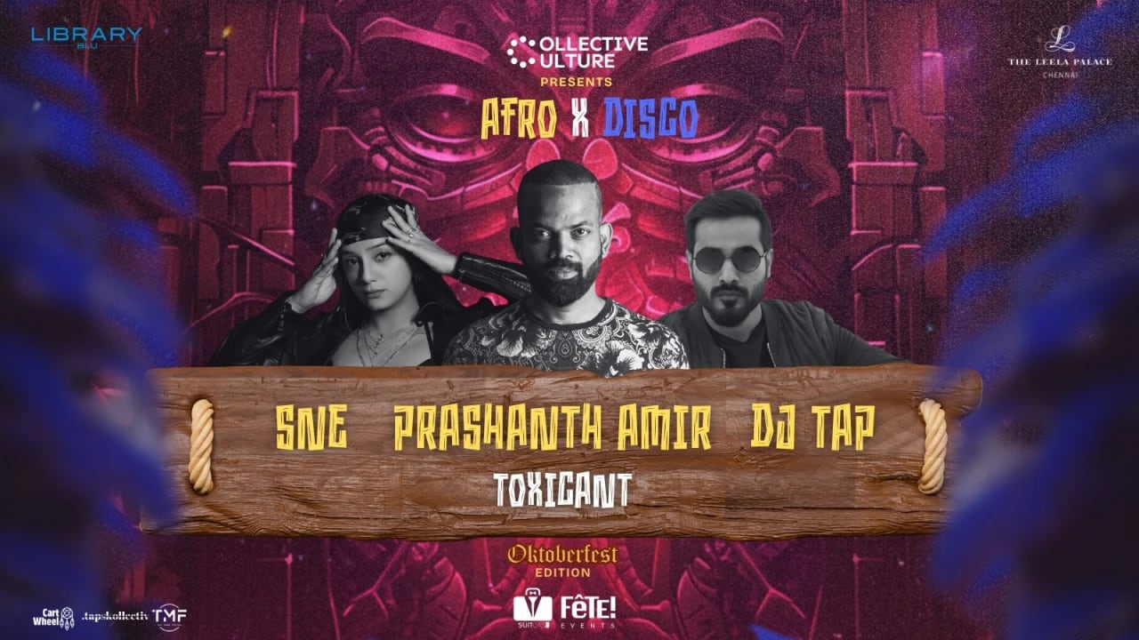 Afro & House | Chennai, 4 Oct 2025 – Leela Palace