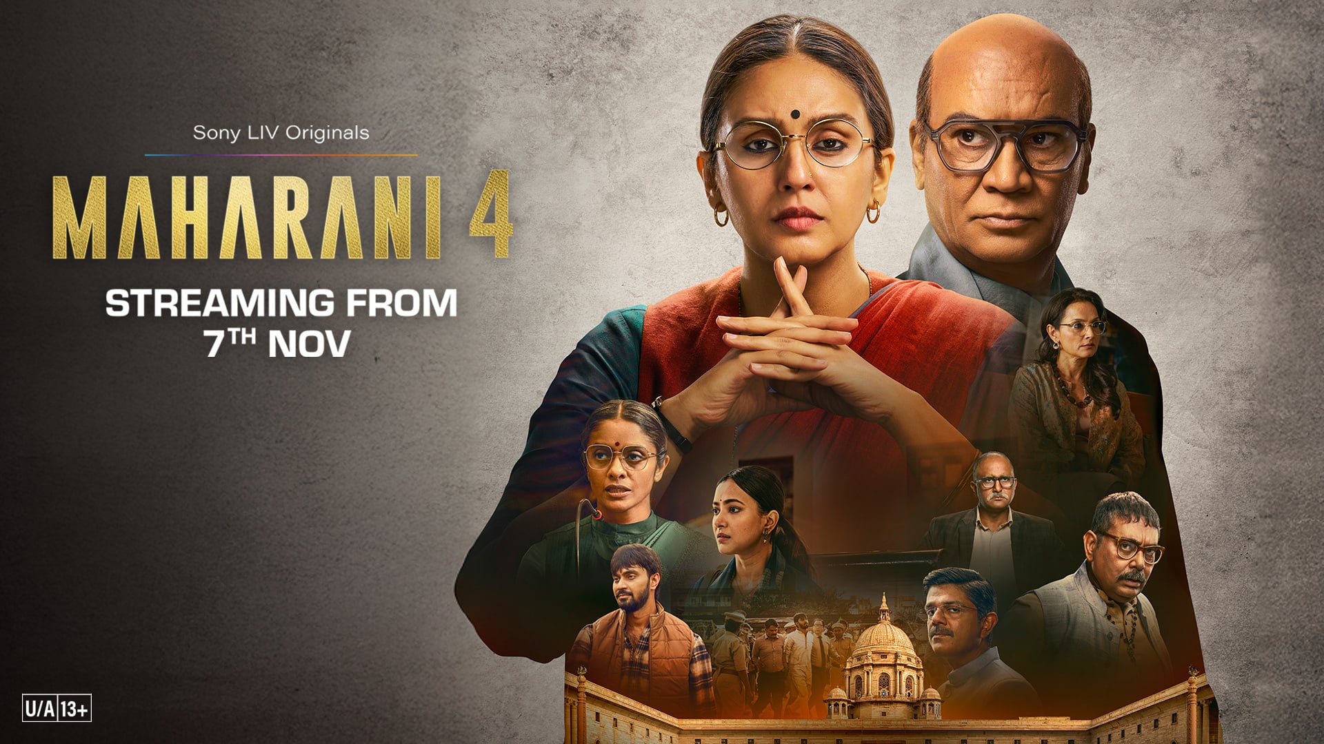 Maharani Season 4 – Streaming on SonyLIV Nov 7, 2025