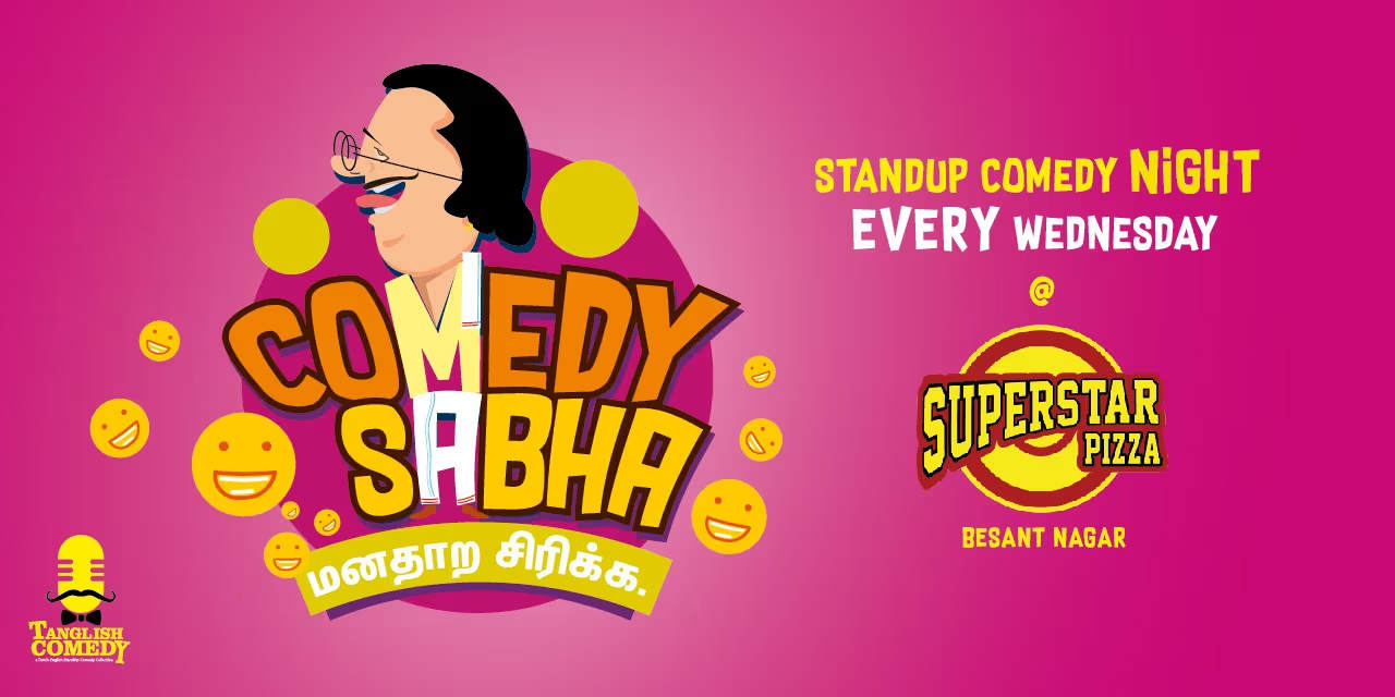 Comedy Sabha – Dec 3, 2025 at Besant Nagar, Chennai