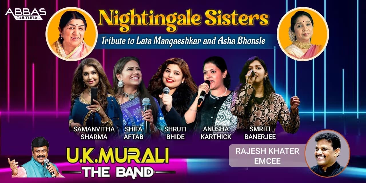Nightingale Sisters – Tribute Concert | Nov 9, 2025, Chennai