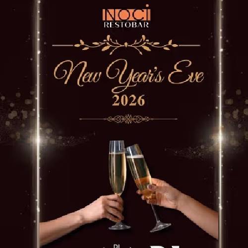 New Year’s Eve 2026 | NOCI Restobar, Chennai | Dec 31, 2025