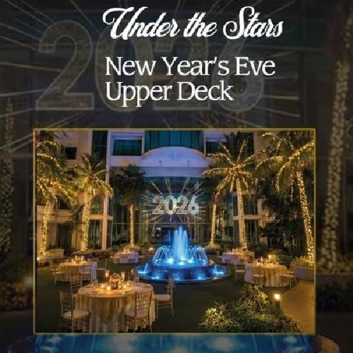 Upper Deck Le Royal Meridien NYE | Chennai | Dec 31, 2025
