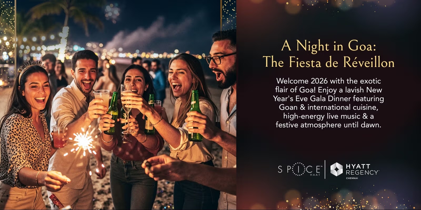 Fiesta de Goa NYE Bash | Dec 31, 2025, Chennai