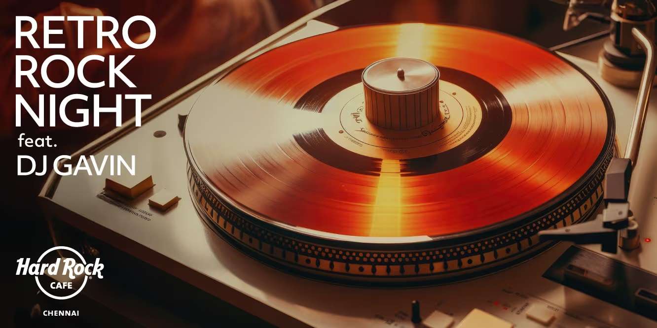 Retro & Rock Night Chennai – Dec 9–30, 2025