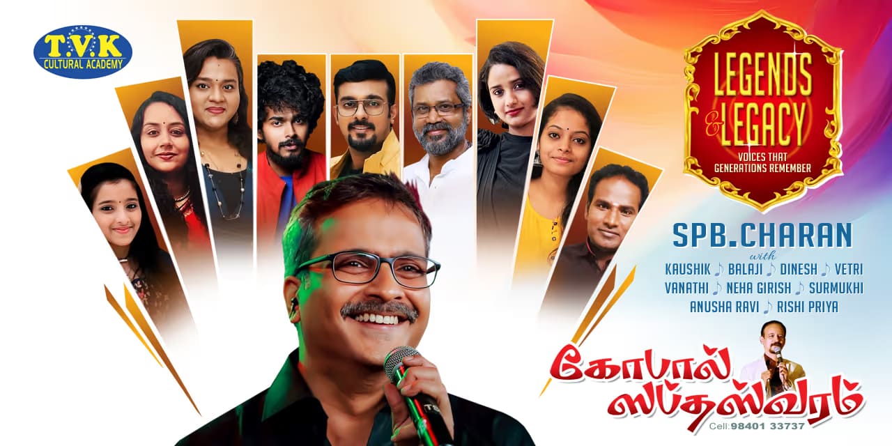 LEGENDS & LEGACY Chennai | Feb 1, 2026