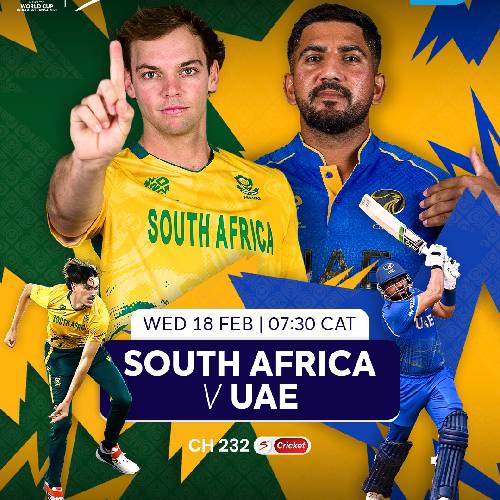 South Africa vs UAE – 18 Feb 2026, Delhi